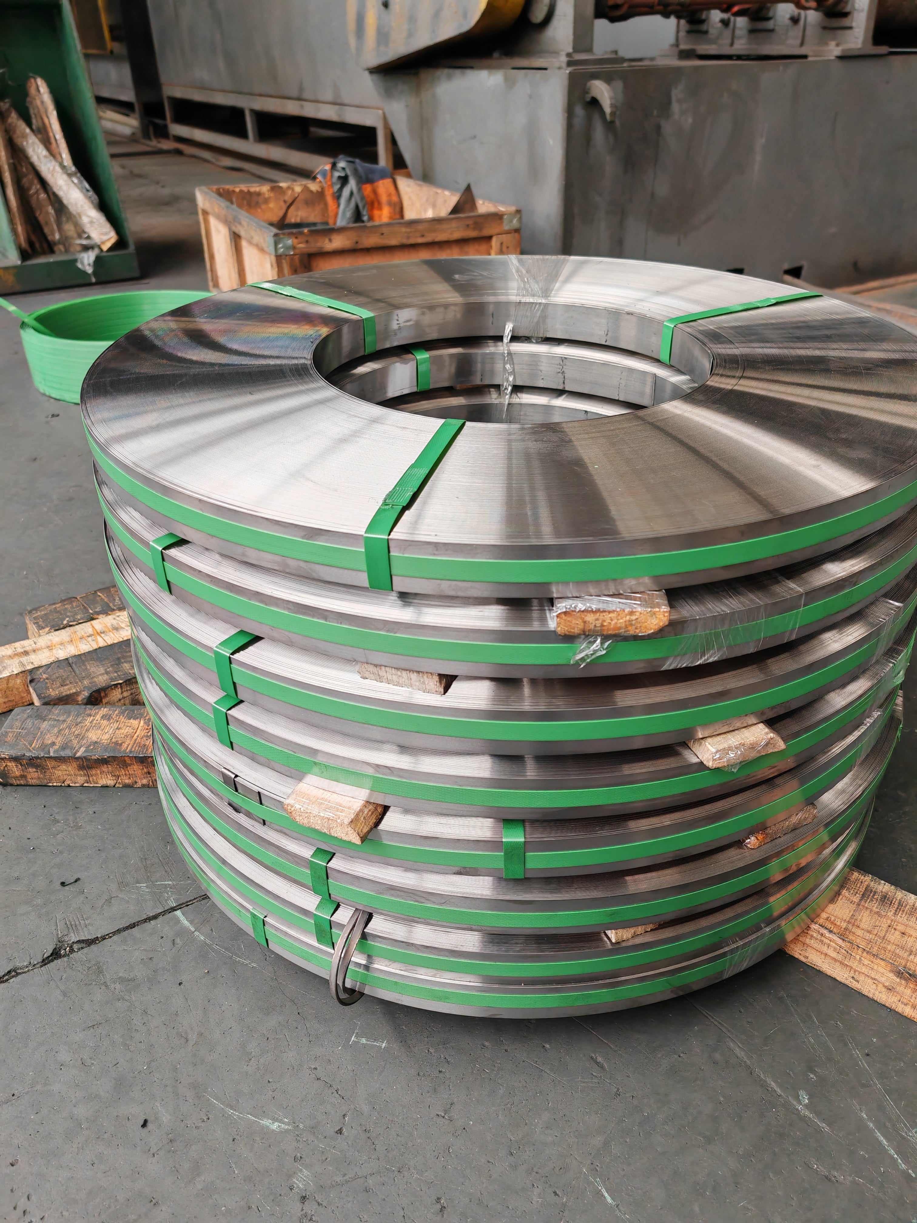 High Precision C75 High Carbon Steel Strip for Rolling Shutter Door Spring Box